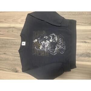 RARE Vintage 1995 Living Epistles The Birth Messiah Jesus Crewneck Size Large